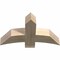 Ekena Millwork Bellingham Rough Sawn Timber Gable Bracket, Douglas Fir, 36"W x 21"H x 6"D x 6"F, 14/12 Pitch GBW036X21X0606BEL00RDF - alternate 2